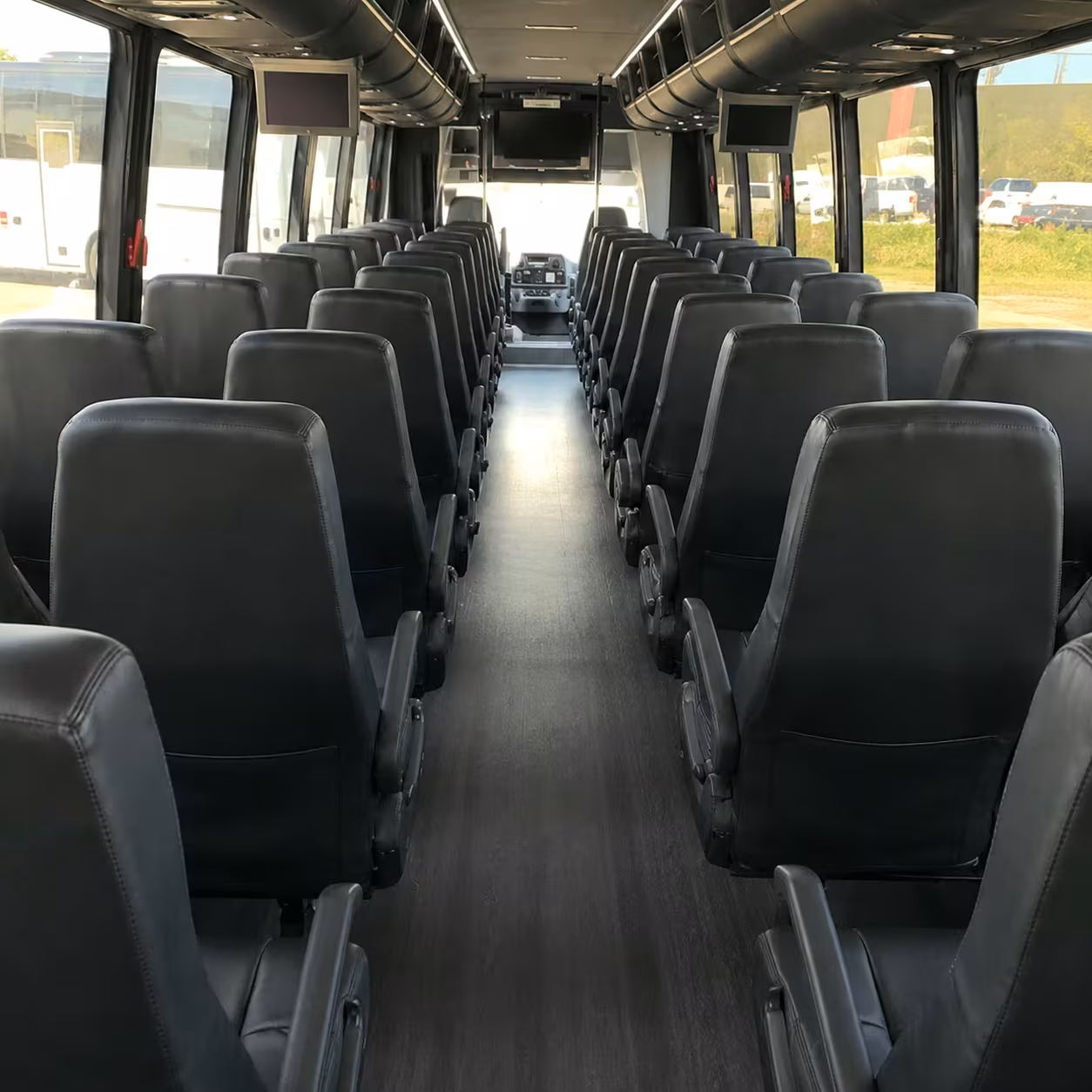 25 passenger minibus interior