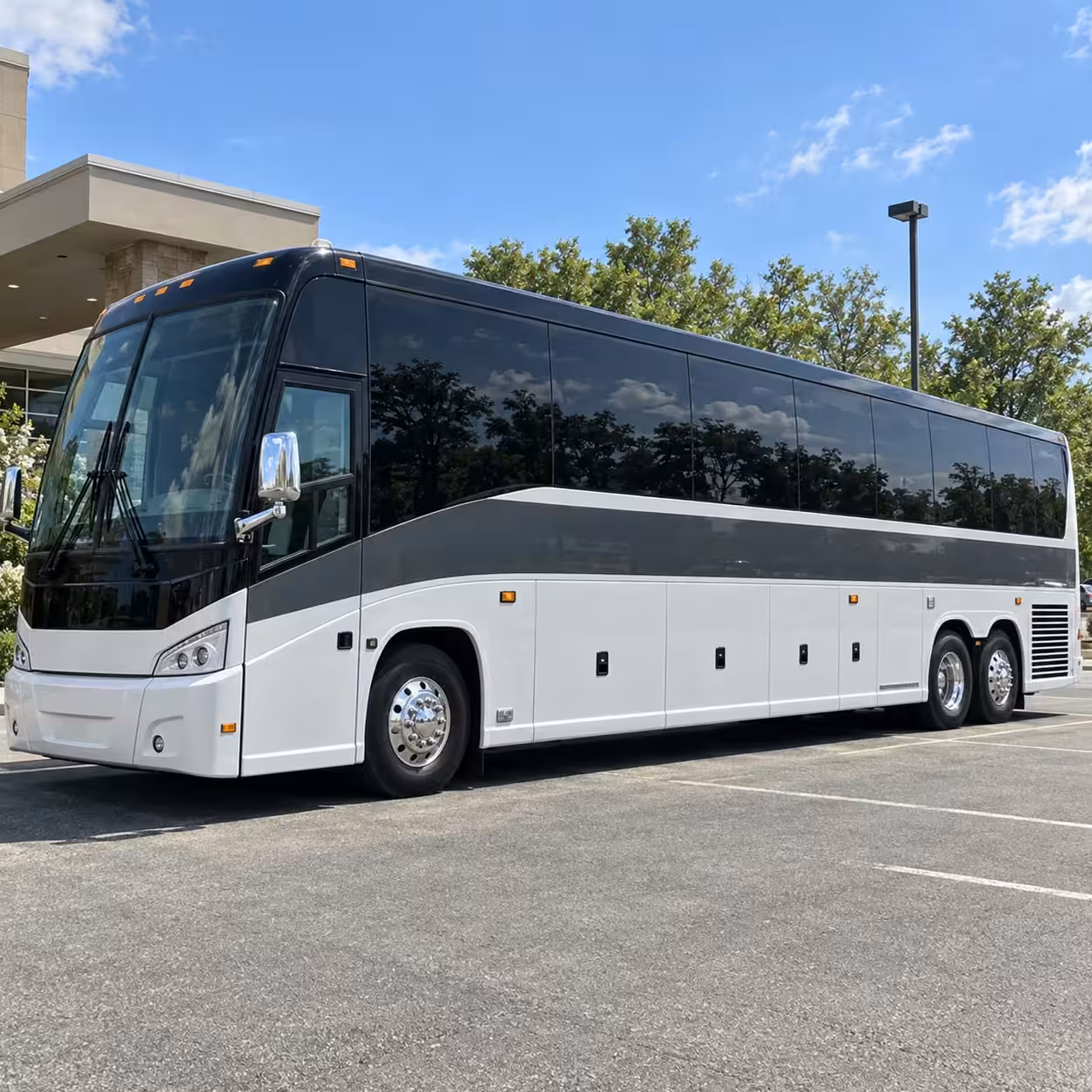 gastonia 56 passenger charter bus rental
