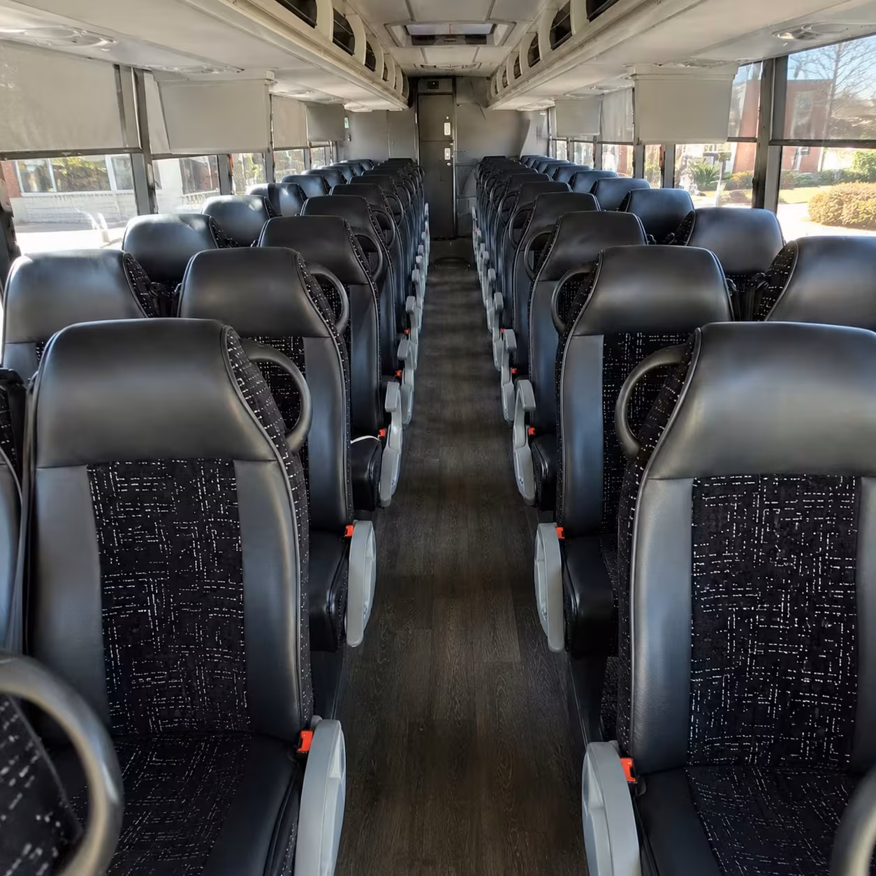 gastonia charter bus interior gallery