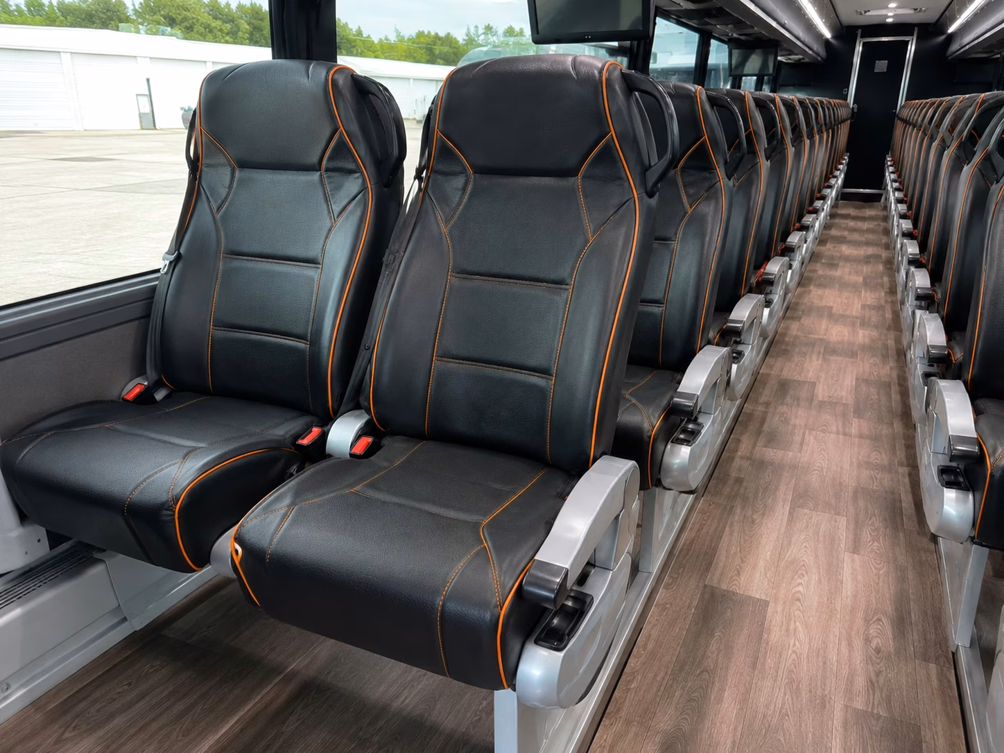 gastonia wedding shuttle buses between hotels and venues