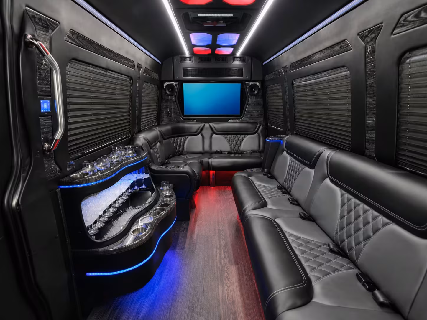 multi stop concert night transportation in and around gastonia