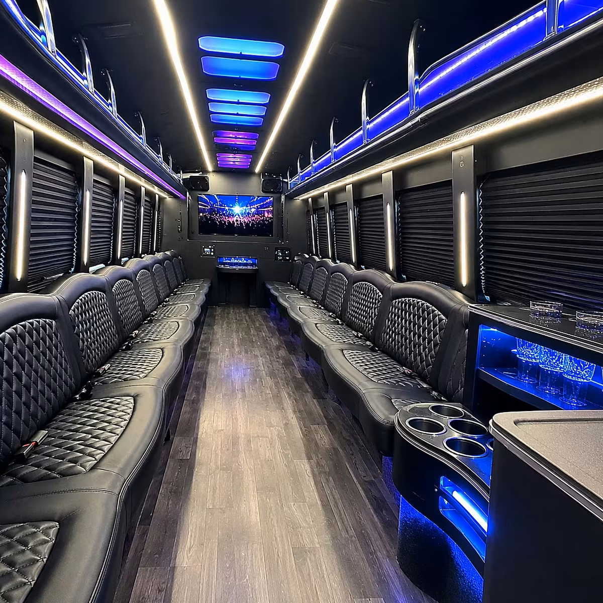 party bus and minibus rentals for gastonia prom night
