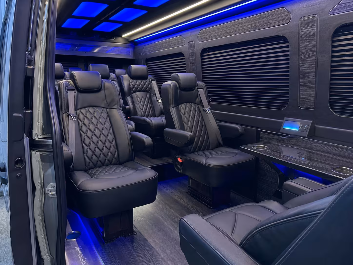 sprinter van transportation for groups and events across gastonia