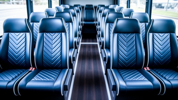 gastonia 15 passenger minibus inside