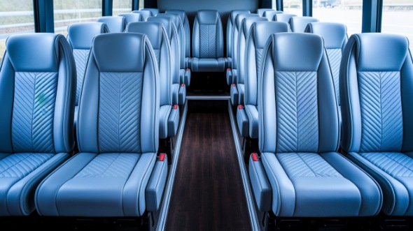gastonia 30 passenger minibus inside