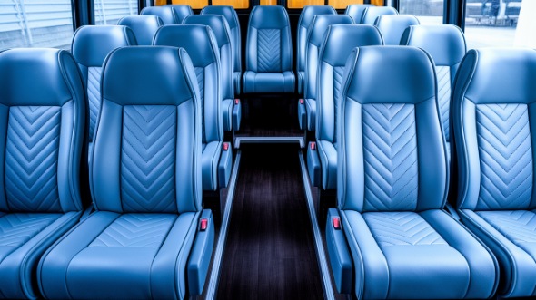 gastonia 35 passenger minibus inside
