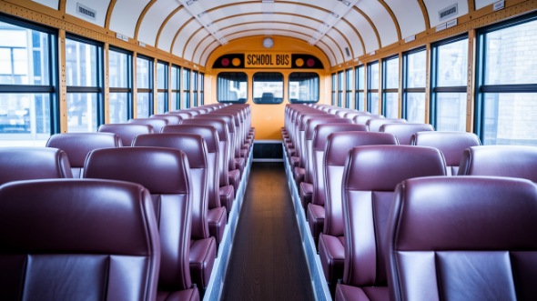 school bus rental interior gastonia